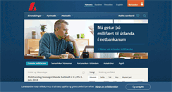 Desktop Screenshot of landsbankinn.is